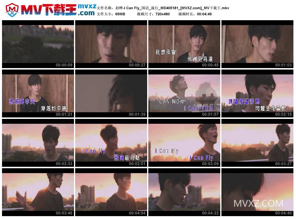 赵晔-I Can Fly_国语_流行_MD405181